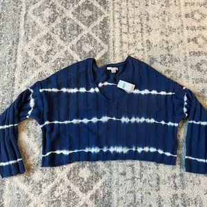 American Eagle Tie-Dye cropped Sweater